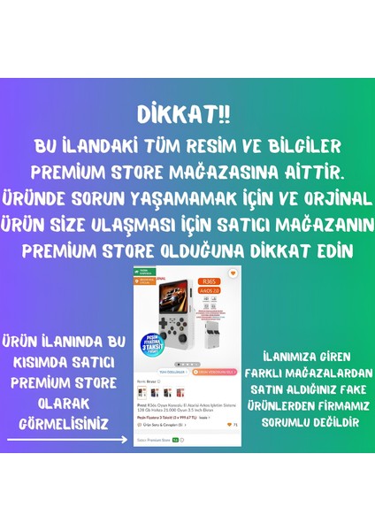 R36S Oyun Konsolu El Atarisi Arkos Işletim Sistemi 128 GB Hafıza +21.000 Oyun 3.5 Inch Ekran