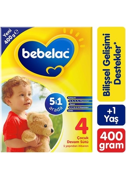 Nessiworld Bebelac Bebek Devam Sütü No4 400 gr