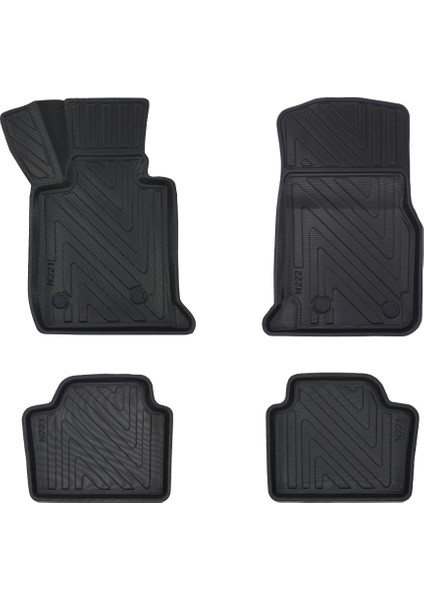 Bmw 3 Serisi E46 1997-2006 Uyumlu 4d Premium Havuzlu Paspas