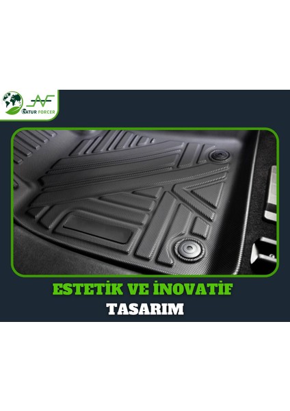 Ds Ds4 2021 Ve Sonrası Uyumlu 4d Premium Havuzlu Paspas