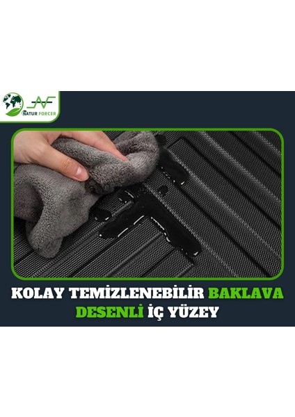 Ds Ds4 2021 Ve Sonrası Uyumlu 4d Premium Havuzlu Paspas