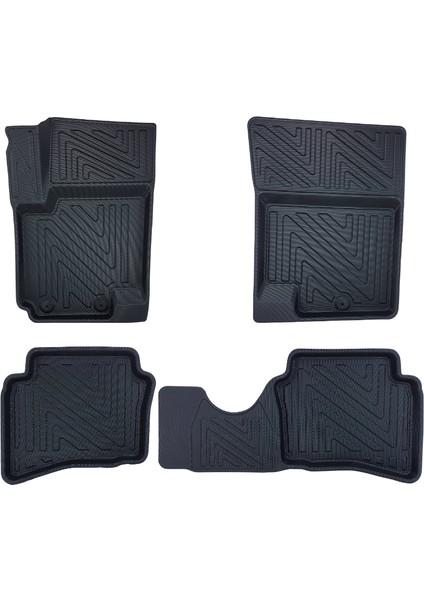 Hyundai I20 2008-2014 Uyumlu 4d Premium Havuzlu Paspas