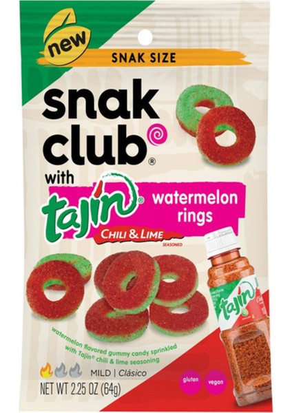 Chili & Lime Tajin Watermelon Rings 64 gr