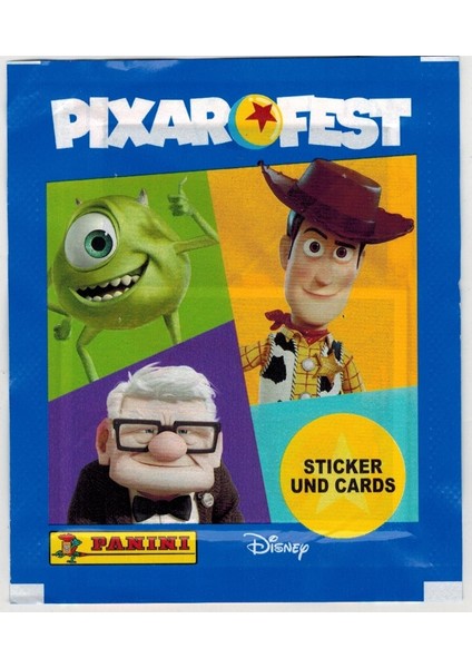 Disney Pixar Fest Çıkartma Kartları 5 Paket (20 Stickers+5 Kart) Seti Disney Klasikleri Burada modelleri