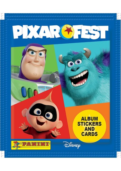 Disney Pixar Fest Çıkartma Kartları 5 Paket (20 Stickers+5 Kart) Seti Disney Klasikleri Burada fırsatları