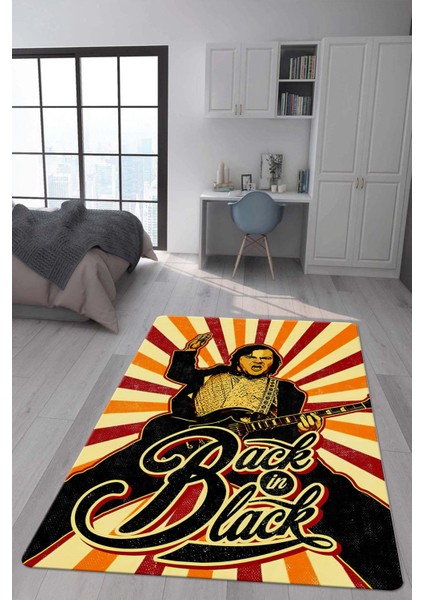 Kaymaz Taban Makinada Yıkanabilir Dijital Baskı Retro Desenli Çocuk Genç Odası Halısı Dot Taban Halı RTR11 fiyatları