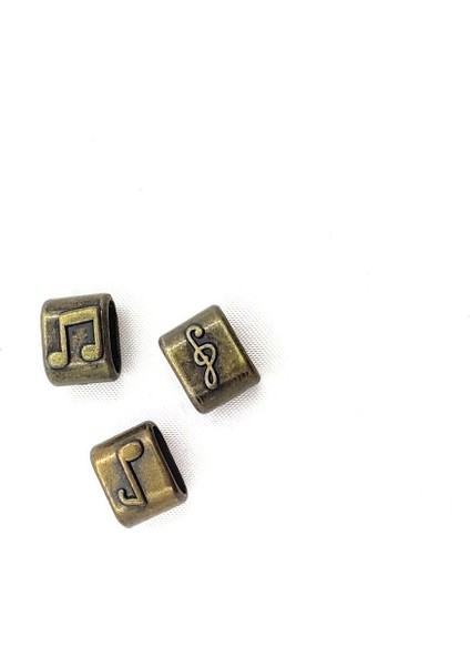 5X10 mm Desenli Deri Bileklik Ara Aparatı (100 Gram)