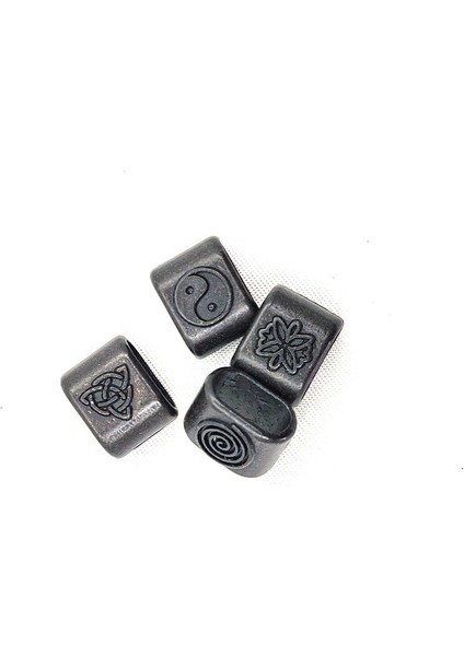 5x10 Mm Desenli Deri Bileklik Ara Aparatı (100 Gram)