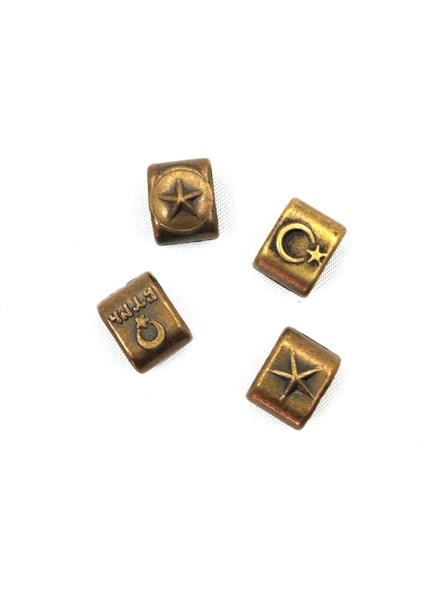 5X10 mm Desenli Deri Bileklik Ara Aparatı (100 Gram)