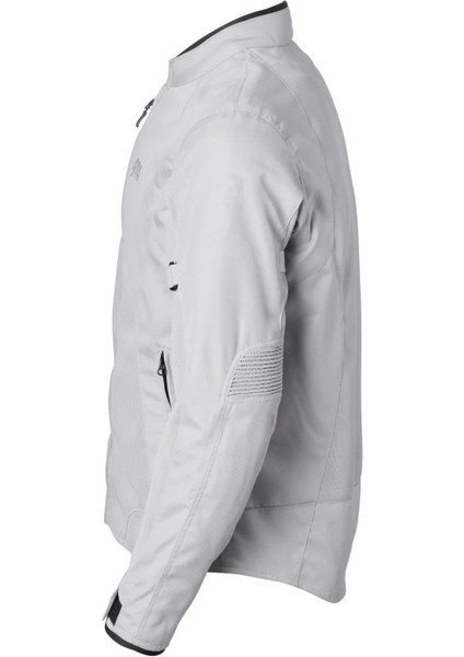 Fıftysıx.7 Creme White Yazlık Fileli Korumalı Motosiklet Montu