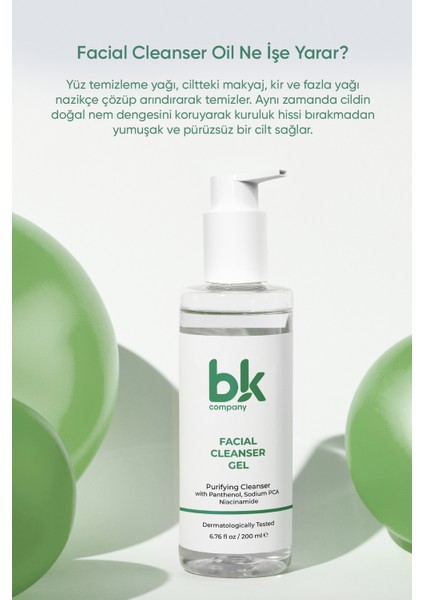 Tüm Cilt Tipleri İçin Arındırıcı Yüz Temizleme Yağı 200 ml