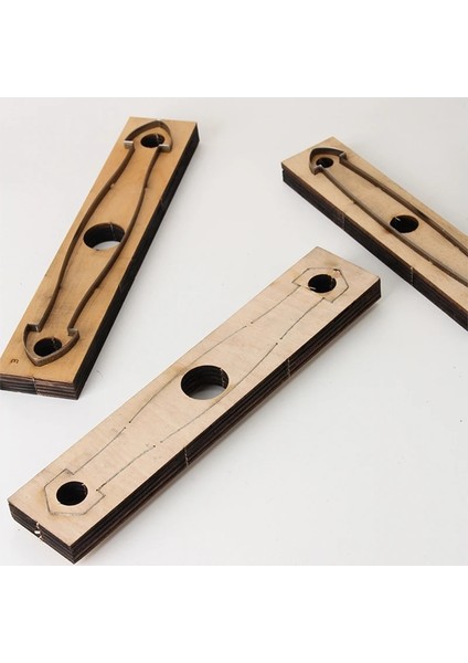 A-L Tarzı Çanta Kolu Kesme Kalıp Dıy Deri Şablon Pratik Leathercraft Yumruk Aracı El Sanatları Kayış Kafa Deri Çanta Aksesuarları (Yurt Dışından)