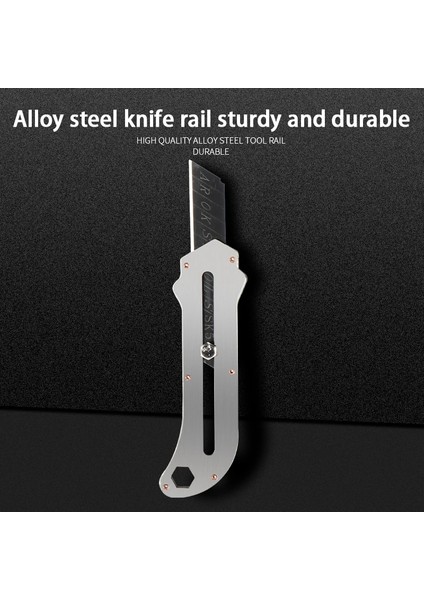 Paslanmaz Çelik Endüstriyel Sınıf Maket Bıçağı Tüm Çelik Duvar Kağıdı Bıçağı Kağıt Kesme Bıçağı Sk5 Bıçak (Yurt Dışından) fiyatları