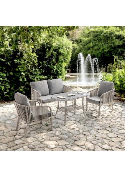 Capri Swing Artemis Ikili Rattan Balkon Bahçe Takımı | Beyaz fırsatları