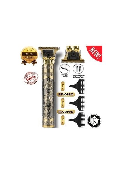 Tıraş Makinesi USB Şarjlı Saç Sakal Vücut Kıl Tüy Alma Kadın Erkek Epilasyon Berber & Kişisel