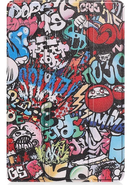 Tab A9 Plus 2023 Model 11 X210 Kılıf Üç Katlı Standa Uyar (Yurt Dışından)