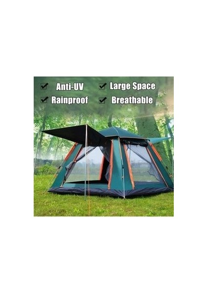 Otomatik 8 Kişilik Çadır Kamp Outdoor Plaj Piknik Çadırı