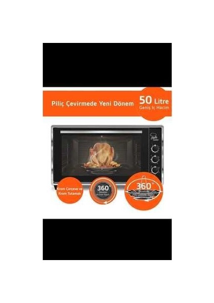 Usto Chefn 50 Siyah Midi Xl Fırın 6084 fiyatları