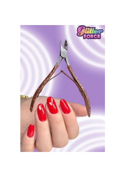 Detaylı Ince Ağız Kütikül Manikür Pens Metalik Profesyonel Gül Kurusu 5mm Simli Tırnak Pens modelleri