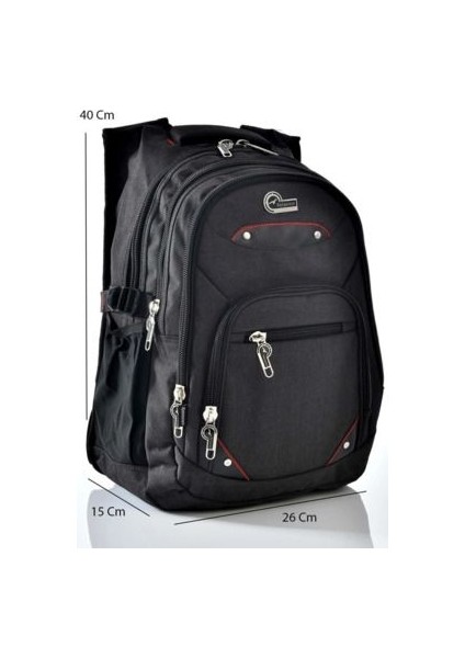 2225 Yarasa Sırt Çantası Günlük Kullanım İçin Anatomik Sırt ve Omuz Askısı