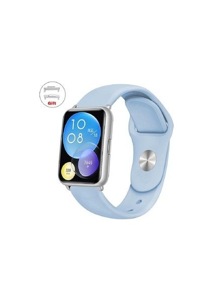 Huawei Watch Fit 2 Sakura Pembesi Uyumlu Silikon Kordon