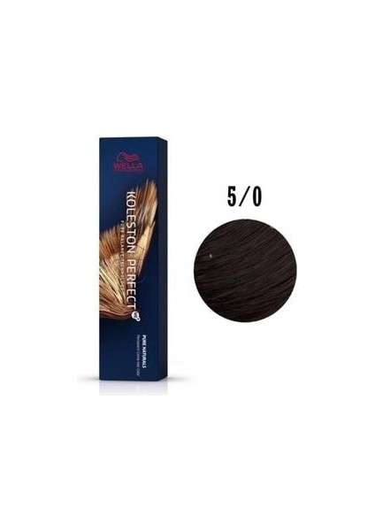 Koleston Perfect Me+5/00 Açık Kahve Sıcak Kalıcı Saç Boyası 60*ML...11157 fiyatları