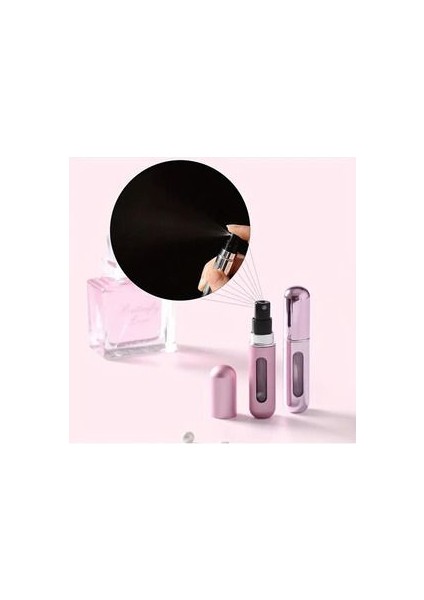 2 Adet Mini Doldurulabilir Parfüm Şişesi ( 2 Adet 5ml Kapasiteli Parfüm Atomizer ) modelleri