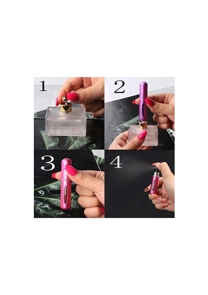 2 Adet Mini Doldurulabilir Parfüm Şişesi ( 2 Adet 5ml Kapasiteli Parfüm Atomizer ) indirimleri