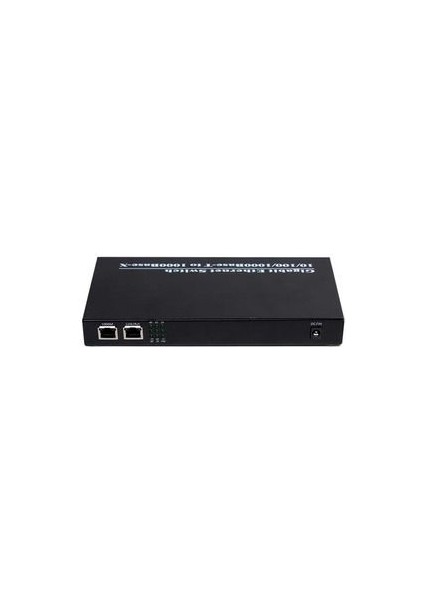 Fiber Optik 4 Port+2 Port RJ45 1000 Mbit Fiber Switch (A)