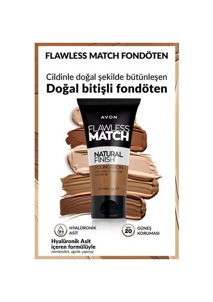 Flawless Match Fondöten 120N