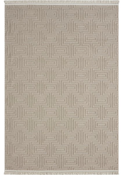 Rubby Koleksiyonu Sisal Dekoratif Halı 1550 Vizon