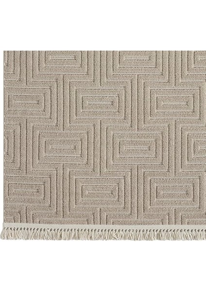 Rubby Koleksiyonu Sisal Dekoratif Halı 1550 Vizon