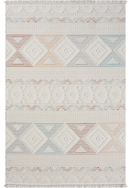 Rubby Koleksiyonu Sisal Dekoratif Halı 1551 Multi Bej