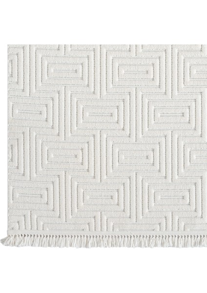 Rubby Koleksiyonu Sisal Dekoratif 1550 Krem