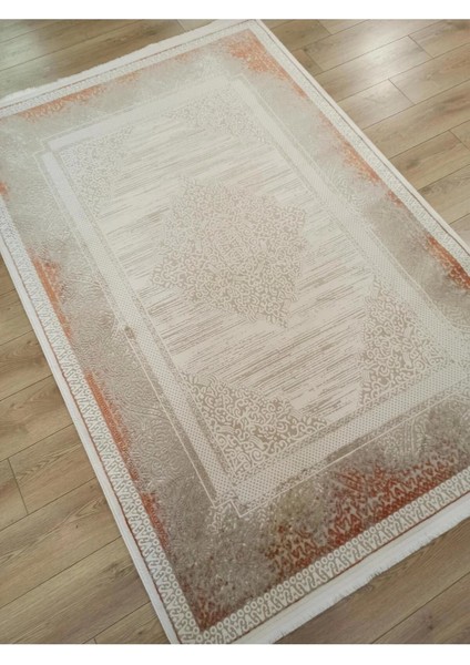Asya 525 Terra Klasik Desen Akrilik Salon Halısı