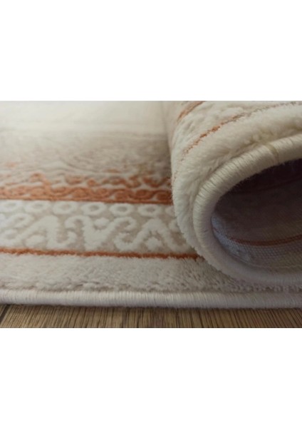 Asya 525 Terra Klasik Desen Akrilik Salon Halısı