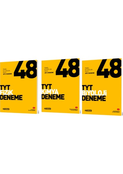 Tyt Fizik - Kimya - Biyoloji 48'li Deneme