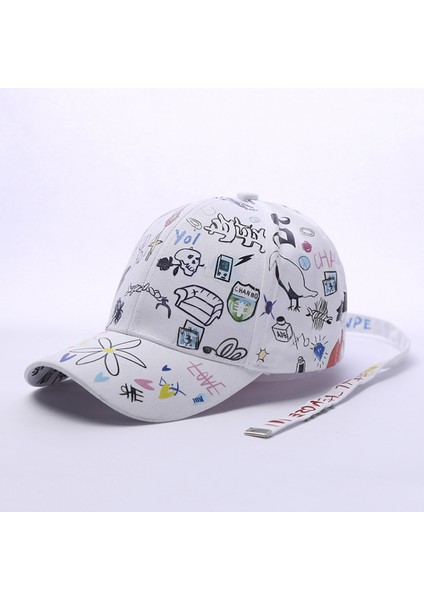 Safety1 Erkekler Kadınlar Için Graffiti Şapka Ayarlanabilir Doodle Beyzbol Şapkası (Yurt Dışından)