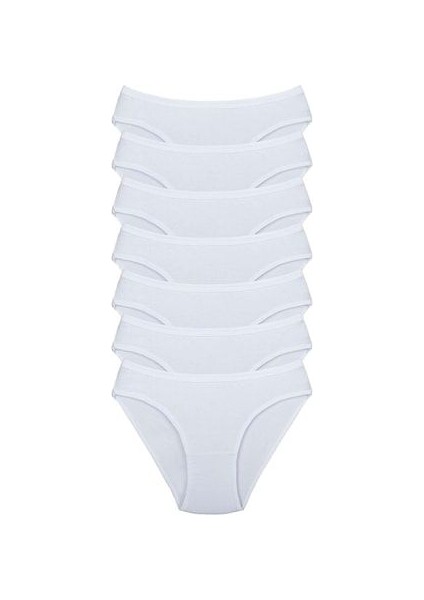 Kadın Gri Renk Pamuklu Slip Külot 12 Adet indirimleri