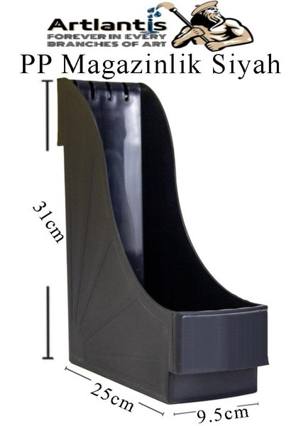 Plastik Magazinlik 1 Adet Plastik Kutu Klasörü Magazinlik A4 Dosya ve Masa Düzenleyici Sınıf Ev Ofis