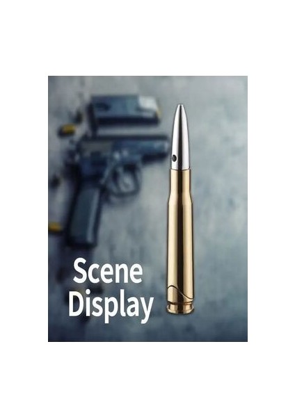 Yeni Altın Uç Lazer Kızılötesi Açık Alev Mermi Çakmak Yaratıcı Askeri Model Savaş Başlığı Çakmak