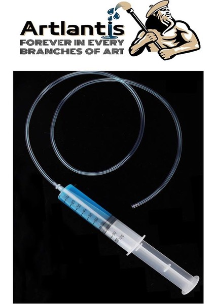 Plastik Şırınga Hortumlu Büyük 60 ml 2 Paket Sıvı Emme Enjektörü Okul Deney Evcil Hayvan Besleme fiyatları