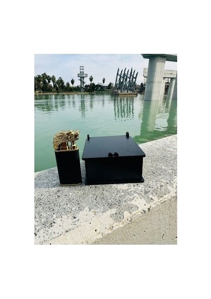 Kişiye Özel Isimli Ejderha Başlıklı Metal Çakmak & Özel Ahşap Kutu modelleri