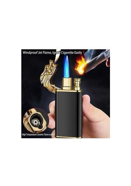 Kişiye Özel Isimli Ejderha Başlıklı Metal Çakmak & Özel Ahşap Kutu fırsatları