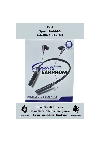 Premium Boyunluk 60 Saat Uyumlu Bluetooth Kulaklık fiyatları