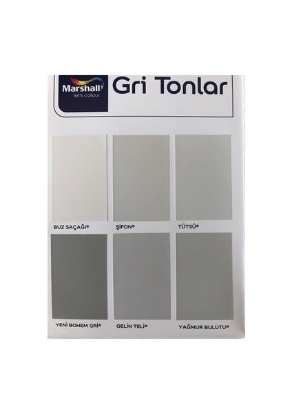Fit Silikonlu Ipek Mat Silinebilir Iç Cephe Duvar Boyası Yeni Bohem Gri 20KG/20L