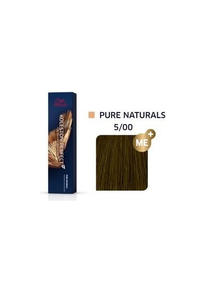 Koleston Perfect Me+ 5/00 Pure Naturals Kalıcı Saç Boyası 60 ml GKÜRÜN114
