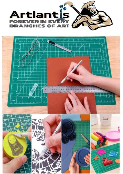 Kesim Matı A3 30X45 cm Çift Taraflı 3 Adet Çizim Matı Kesme Madı Kesim Tablası Kesim Altlığı fırsatları