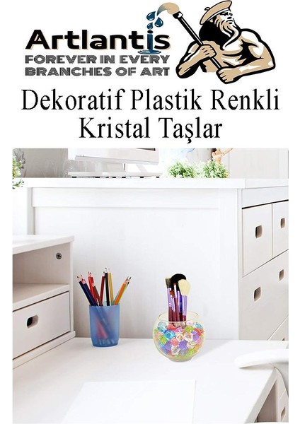 Dekoratif Plastik Renkli Kristal Taşlar 45 Li 1 Paket Elmas Taşlar Oyuncak Değerli Taşlar modelleri