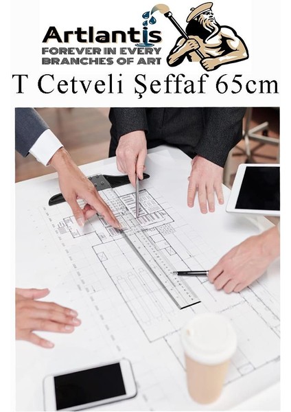 T Cetveli Şeffaf 65 cm 1 Adet Plastik Mika T Cetveli Çizim Cetveli Mimarlık Mühendislik Öğrenci Tasarım Cetveli indirimleri